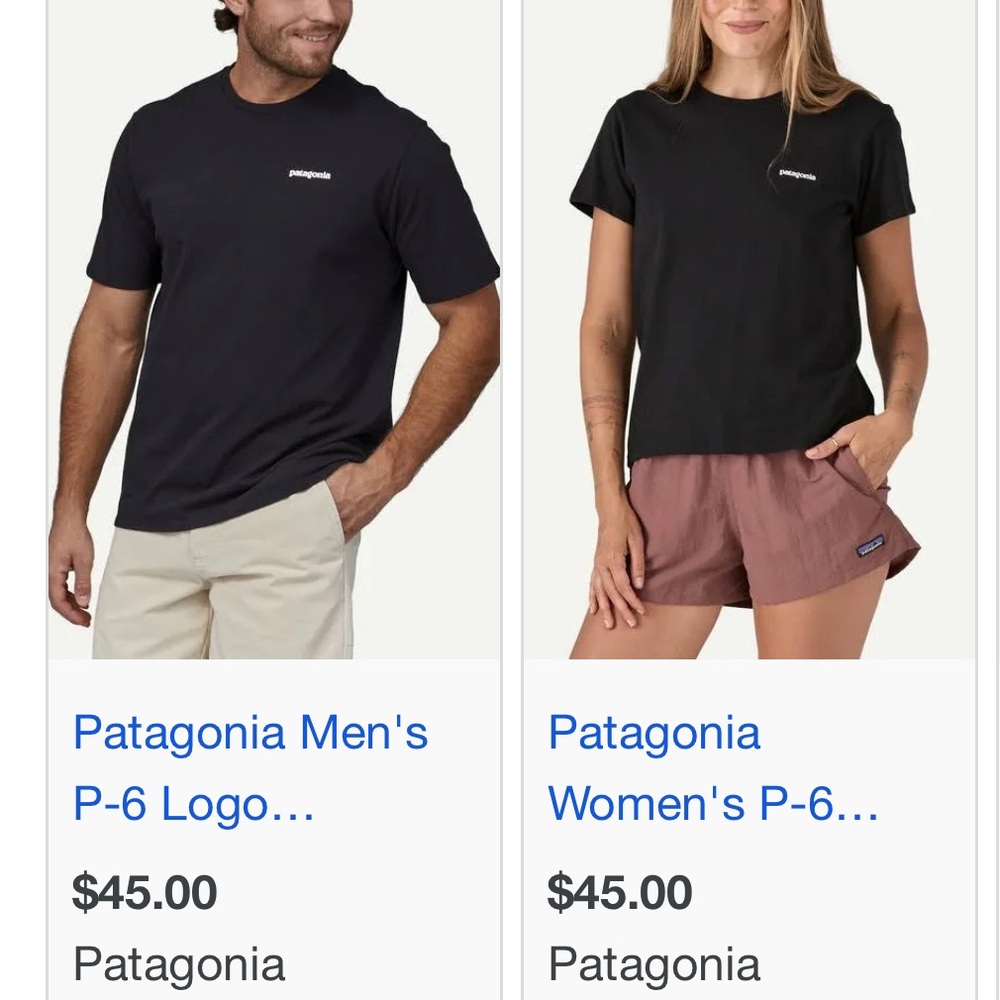 Patagonia Women's Responsibili-tee Navy Sleeveless Cropped Tie Top - Picture 9 of 10